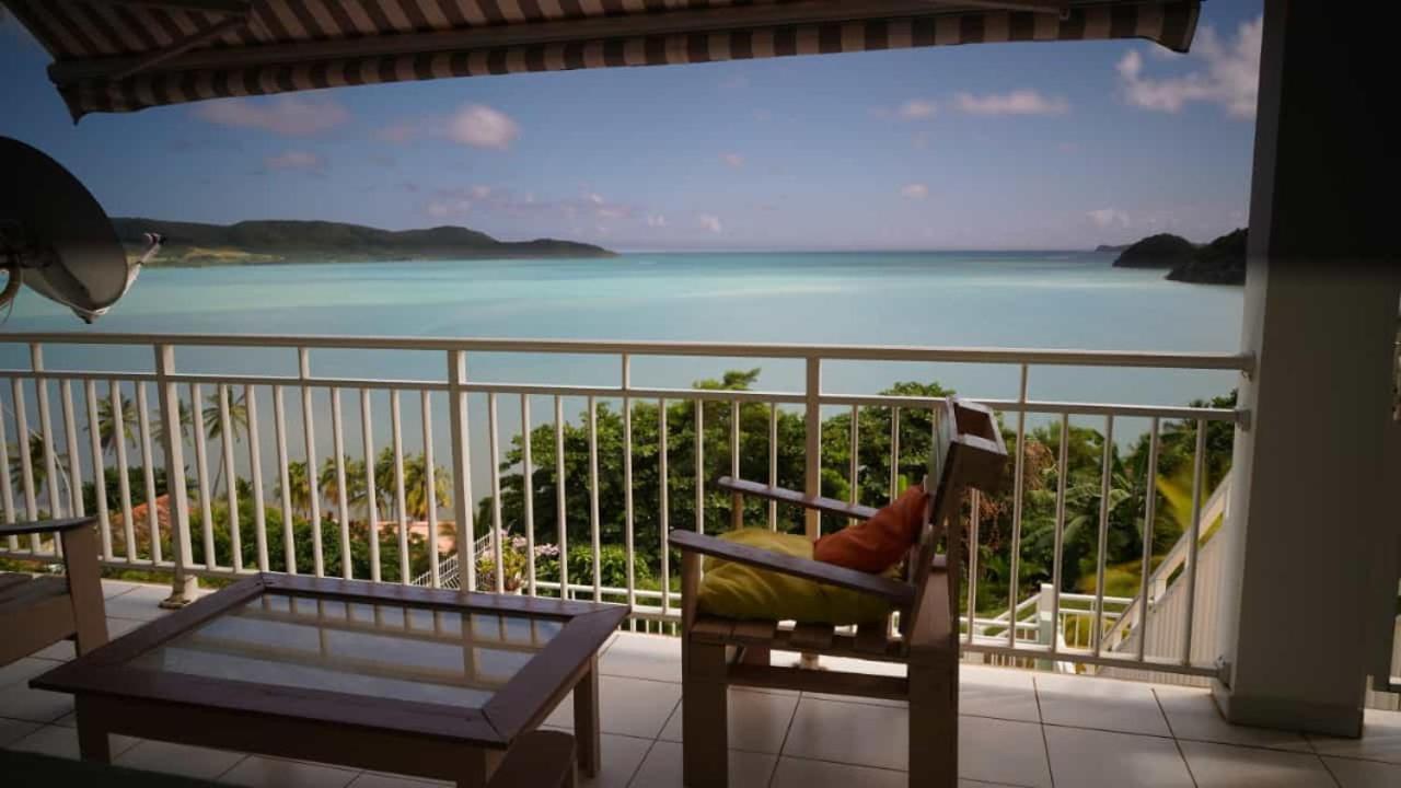 Résidence Belle Anse, F3 sans vis à vis, vue mer Trinité  Extérieur photo